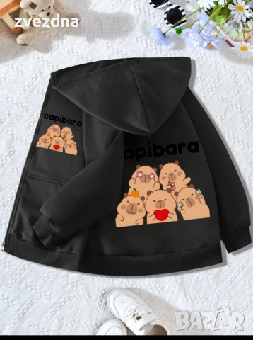 Суитшърт Капибара, снимка 4 - Детски анцузи и суичери - 54337912