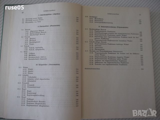 Книга"MATHEMATIK IN WERKSTATT UND BÜRO-FRANZ RIEGEL"-272стр., снимка 5 - Специализирана литература - 38274962