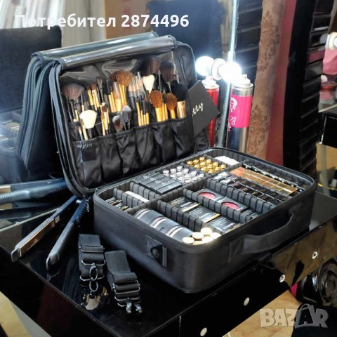 2181 Професионален куфар - органайзер за козметика
