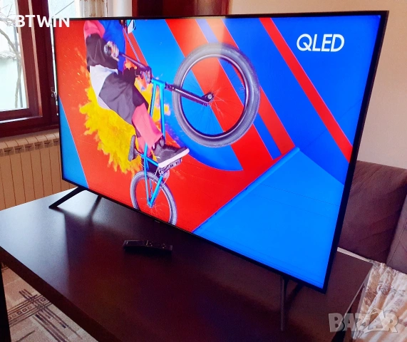 Телевизор - Samsung 50 ИНЧА - QLED - SMART TV - 4K !, снимка 12 - Телевизори - 53926020