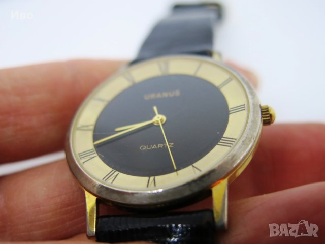 Мъжки ретро часовник Uranus Quartz 5544, снимка 8 - Мъжки - 44402858