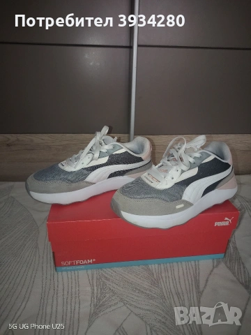 Кецове Puma RUNTAMED PLATFORM STRMY, снимка 2 - Кецове - 53992727