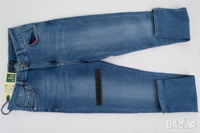 Дамски сини памучни дънки марка Sir Raymond Tailor - W30, снимка 7 - Дънки - 30977329