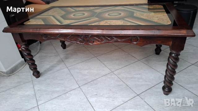 Масивна холна маса, снимка 5 - Маси - 50504954