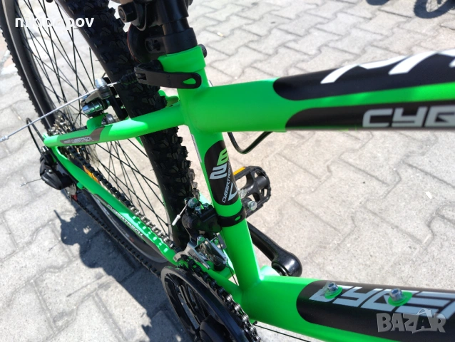 BG Велосипед 26" CYBER зелен, снимка 4 - Велосипеди - 54261208