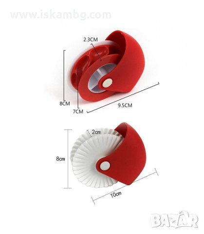 ВАЛЯК ЗА РЯЗАНЕ И ДЕКОРИРАНЕ НА ТЕСТО - КОД 3204, снимка 7 - Прибори за хранене, готвене и сервиране - 33887240