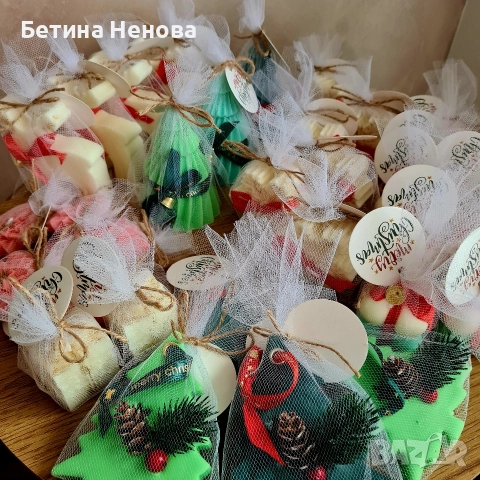 Ароматни коледни свещи от соев восък, снимка 10 - Други - 52587009