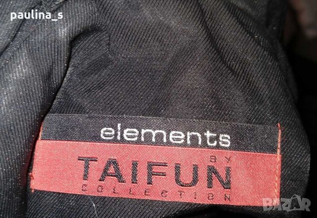 Дамско дизайнерско палто тип парка "Taifun"® / голям размер , снимка 9 - Палта, манта - 30781357