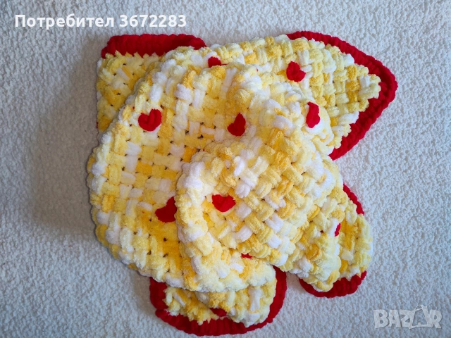 Ръчно плетено бебешко/детско одеяло - различни модели, снимка 14 - Спално бельо и завивки - 53307367