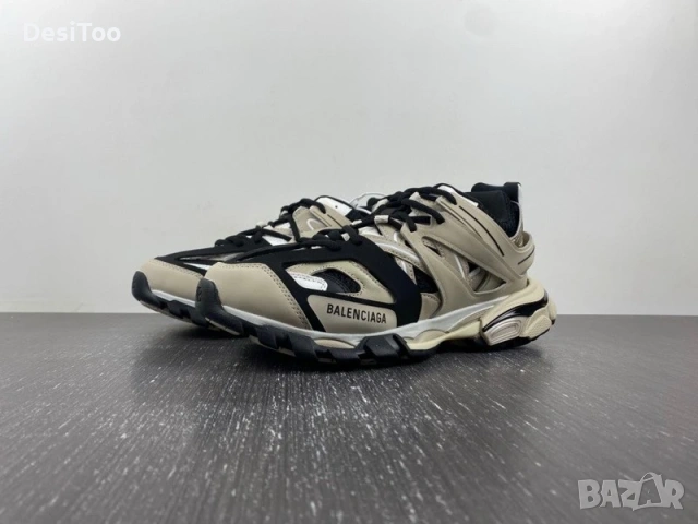 Balenciaga Track Sneaker "Beige/Black", снимка 6 - Маратонки - 54358857