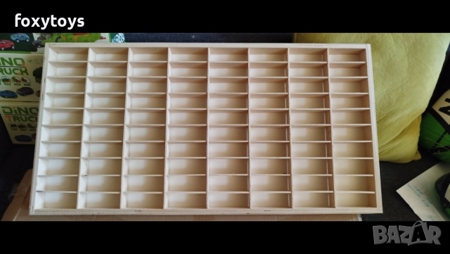 Дървен рафт за коли, 80 отделения,  KRUZZEL 20233, снимка 13 - Коли, камиони, мотори, писти - 47483588