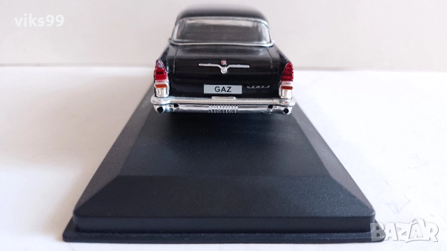 Метална количка ЧАЙКА ГАЗ-13 - Мащаб 1:43 , снимка 3 - Колекции - 52885108