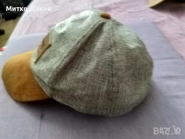 FOX Germany маркова шапка бейзболна регулируема нова козирка естествена кожа, снимка 5 - Шапки - 51766325