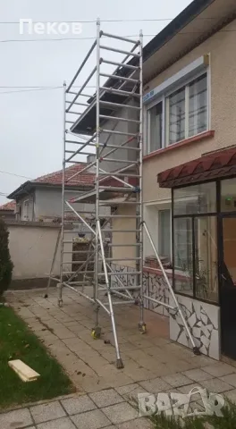 Подвижно Скеле / Кула - 7.3м. 6.3м. 4.3м 3.1м. - ПОД НАЕМ, снимка 6 - Други ремонти - 55969785