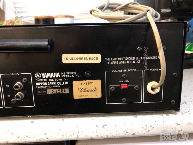 Тунер Yamaha CT-VI, снимка 11 - Ресийвъри, усилватели, смесителни пултове - 40814536