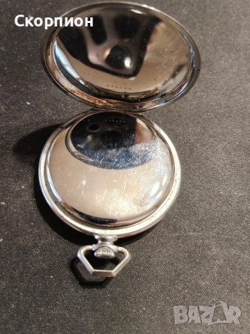 Швейцарски джобен часовник - HRONOMETRE ALTONA - 16 JEWELS, снимка 16 - Джобни - 48925750