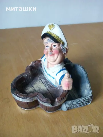 Атрактивен пепелник моряк, снимка 7 - Декорация за дома - 48820531