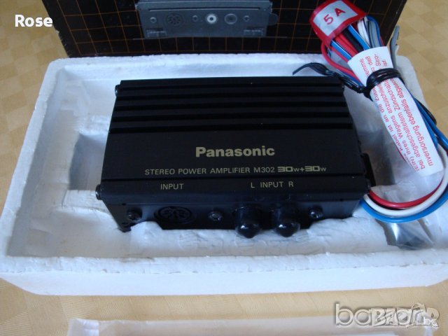 Panasonic CY-M302EN,6см.x10cm.нов стерео усилвател , снимка 4 - Ресийвъри, усилватели, смесителни пултове - 42887500