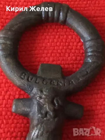 Стар КАПИТАНСКИ БРОНЗОВ ТИРБУШОН - КОТВА - БЪЛГАРИЯ - СБХ Ръчна АРТ ИЗРАБОТКА СУВЕНИР 14213, снимка 15 - Антикварни и старинни предмети - 38108145