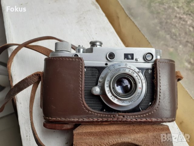 Стар руски съветски фотоапарат Зоркий С, снимка 2 - Антикварни и старинни предмети - 40326224