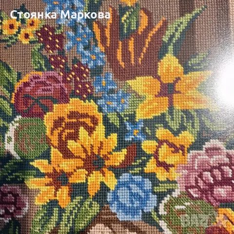 Нов гръцки гоблен-рамкиран в България, снимка 6 - Гоблени - 55771689
