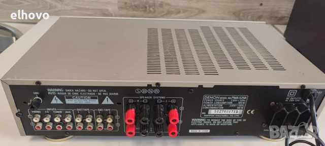 Стерео усилвател Denon PMA-525R, снимка 12 - Ресийвъри, усилватели, смесителни пултове - 51413937
