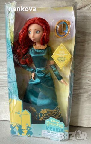 Оригинална кукла Мерида - Храбро сърце - Дисни Стор Disney Store  , снимка 3 - Кукли - 36585489