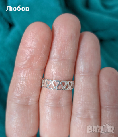 Нови сребърни пръстени , снимка 9 - Пръстени - 44714406