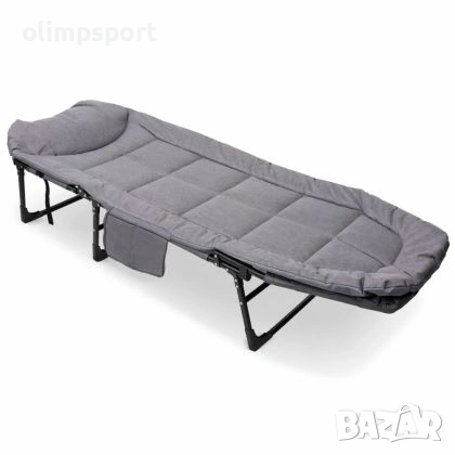 Сгъваемо легло - шезлонг, 2 в 1 MAX, 196 см /600217/, снимка 2 - Градински мебели, декорация  - 54308102