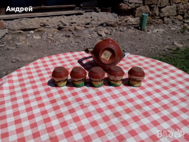 Стар битов керамичен сервиз #9, снимка 4 - Други ценни предмети - 29690872