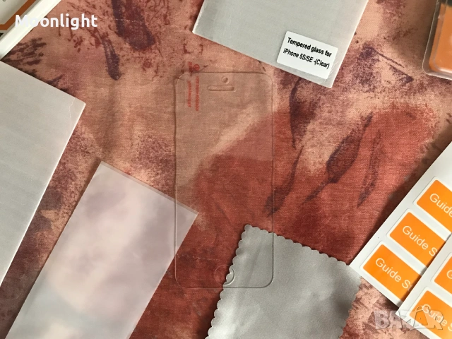 Стъклен протектор iphone SE/iPhone 5/5S / iPhone 5C, снимка 3 - Фолия, протектори - 53134966