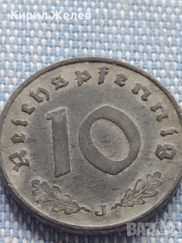 Монета 10 райхсфенинг 1940г. Германия Трети Райх с СХВАСТИКА за КОЛЕКЦИЯ 29600, снимка 4 - Нумизматика и бонистика - 42820086