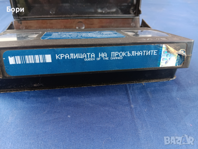 VHS Кралицата на прокълнатите, снимка 5 - Ужаси - 44739006