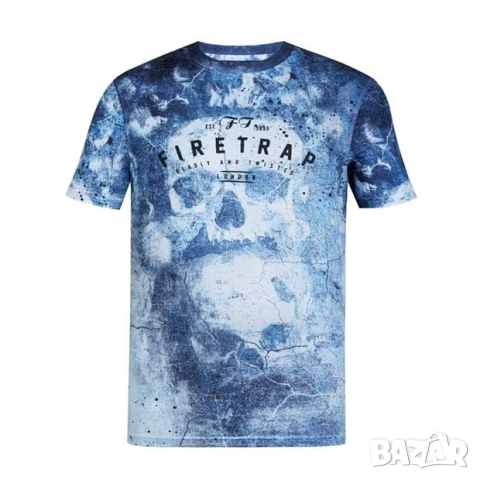 Мъжка тениска Firetrap/XL/590B23, снимка 1 - Тениски - 44921184