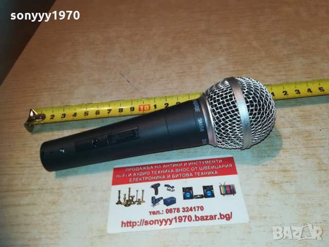 shure sm58-profi microphone-внос belgium, снимка 4 - Микрофони - 31814294