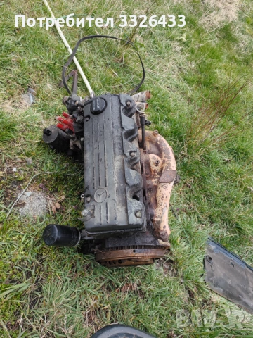 Необорудван двигател М102 от Мерцедес 190 