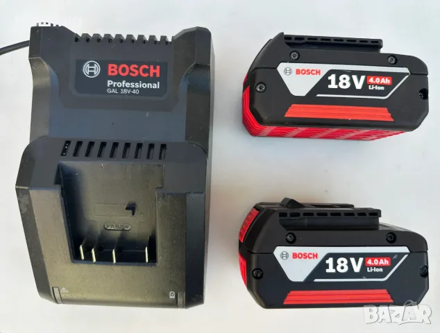 BOSCH GBH 18V-22 - Безчетков акумулаторен перфоратор 2x18V 4.0Ah като нов!, снимка 6 - Перфоратори - 55816973