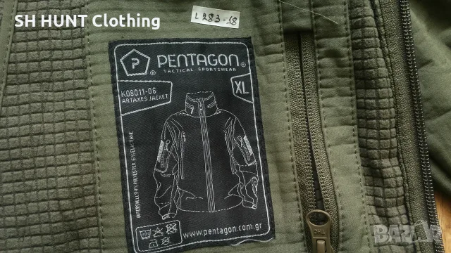 PENTAGON ARTAXES TACTICAL Storm Tex Jacket Softshell размер XL тактическо яке - 2967, снимка 16 - Екипировка - 56299271