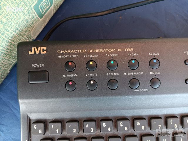 JVC JX- T88 Character Generator., снимка 2 - Плейъри, домашно кино, прожектори - 44698658