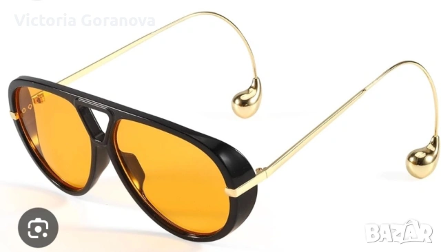 Модерни слънчеви очила тип „earring sunglasses“ – дизайнерски модел