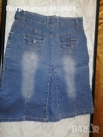 Продавам дамска дънкова пола, снимка 2 - Поли - 52110743