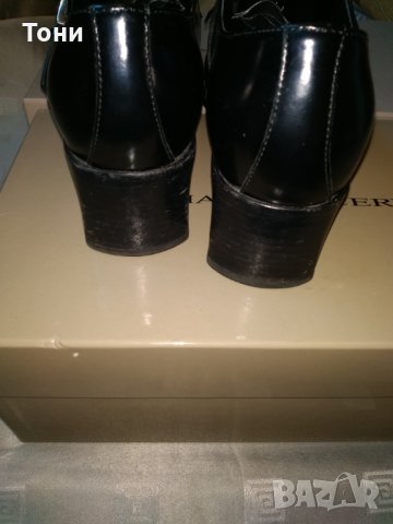 Елегантни обувки  Ermanno Scervino кожа с камъни Swarovski, снимка 10 - Дамски елегантни обувки - 29285897