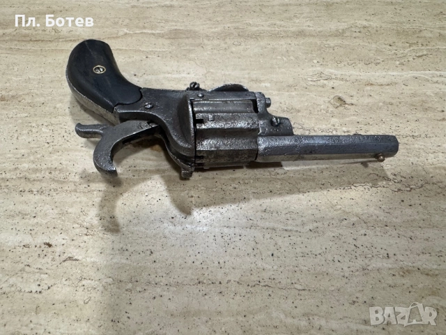 Стар револвер, пистолет, снимка 5 - Антикварни и старинни предмети - 51965150