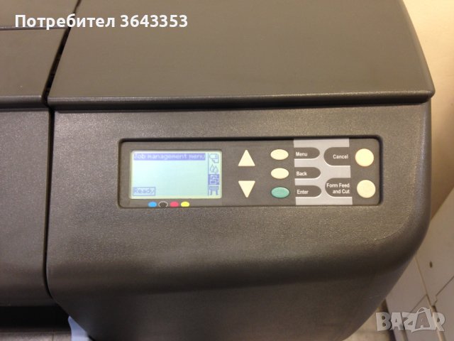 Плотер HP DesignJet 800ps (42"), снимка 3 - Принтери, копири, скенери - 40758516