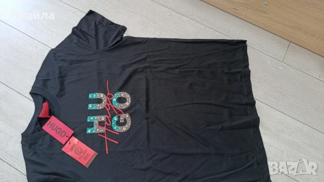 Hugo нова тениска с щампа нов модел, снимка 5 - Тениски - 50923010