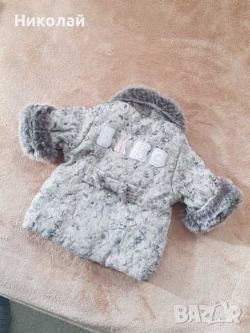 Бебешко палто за момиче IKKS, снимка 3 - Бебешки якета и елеци - 39264036