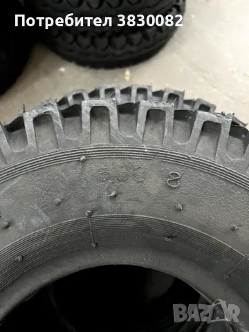 Dynamic Гуми за мотокар 5.00-8 Външна пневматична гума, снимка 4 - Гуми и джанти - 48347665