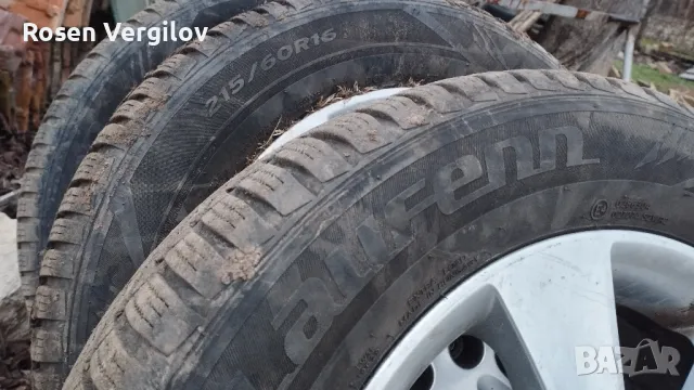 Алуминиеви джанти с гуми за Subaru, forester, Субару, Форестър 16 цола 3 бр. 215/60/16, снимка 9 - Гуми и джанти - 48649641