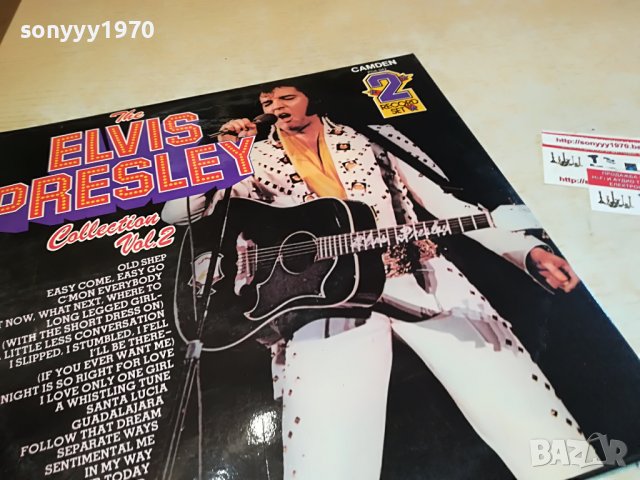 SOLD-ELVIS-2БР ПЛОЧИ-ВНОС ENGLAND 0307220943, снимка 5 - Грамофонни плочи - 37270711