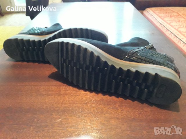 Боти кожа чисто нови 40номер, снимка 8 - Дамски боти - 40543389